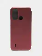 Бордовый чехол книжка ITEL A49