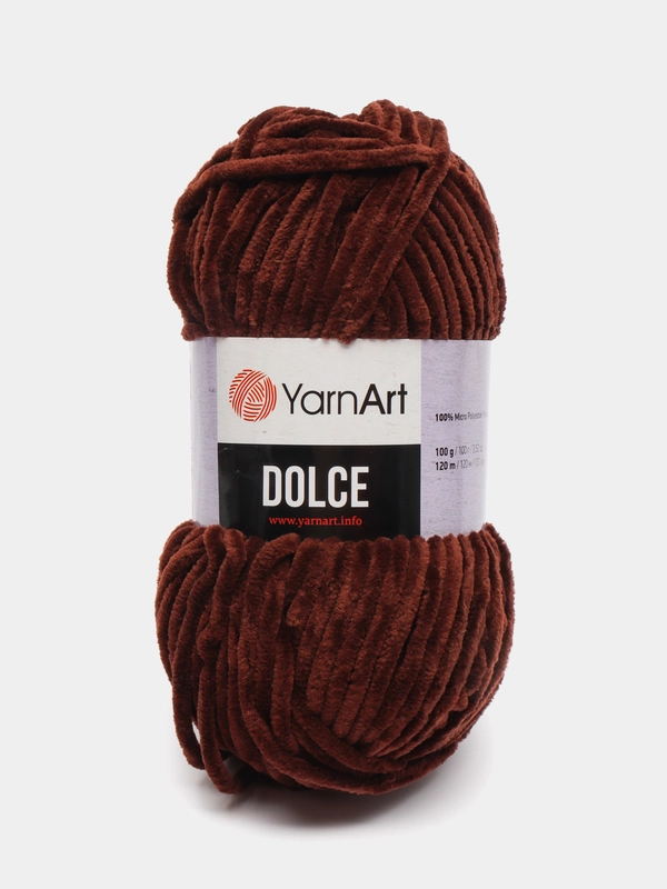 Пряжа плюшевая Yarnart Dolce, 100 г, 120 м
