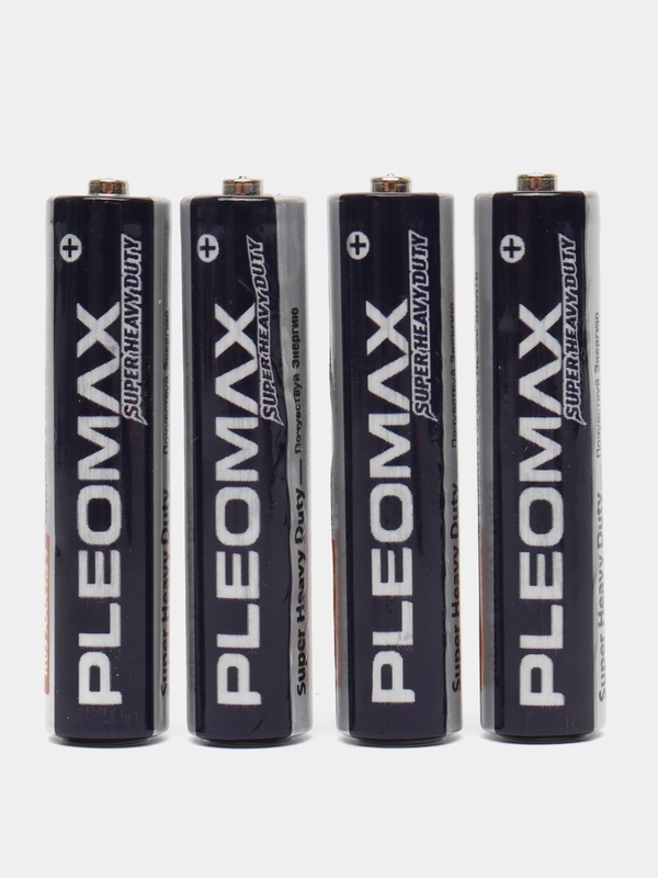 Батарейки солевые мизинчиковые Pleomax R03, AAA, 1.5V