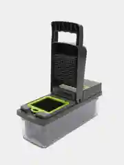 Серый овощерезка, терка для овощей. Овощерубка ручная Veggie Slicer