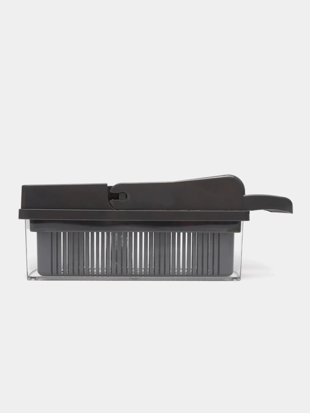 Серый овощерезка, терка для овощей. Овощерубка ручная Veggie Slicer