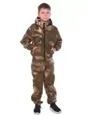 Детский камуфляжный костюм, летний, унисекс