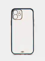 Синий чехол силиконовый для iPhone 12