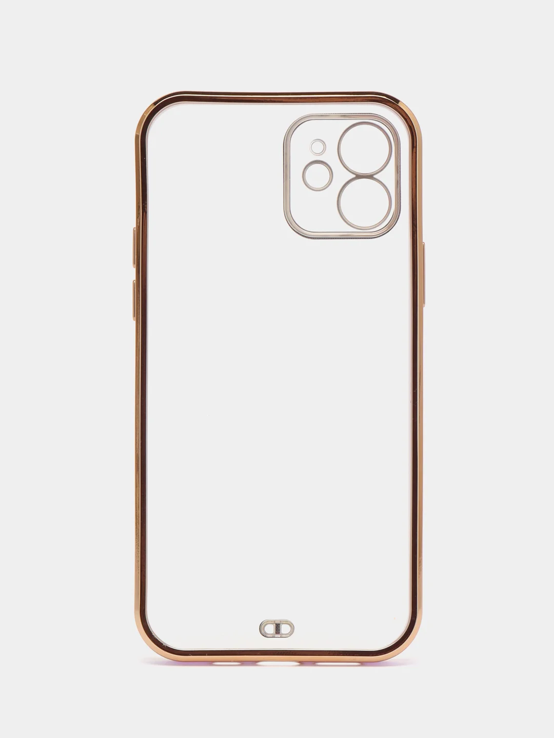 Сиреневый чехол силиконовый для iPhone 12