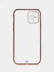 Сиреневый чехол силиконовый для iPhone 12