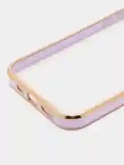 Сиреневый чехол силиконовый для iPhone 12