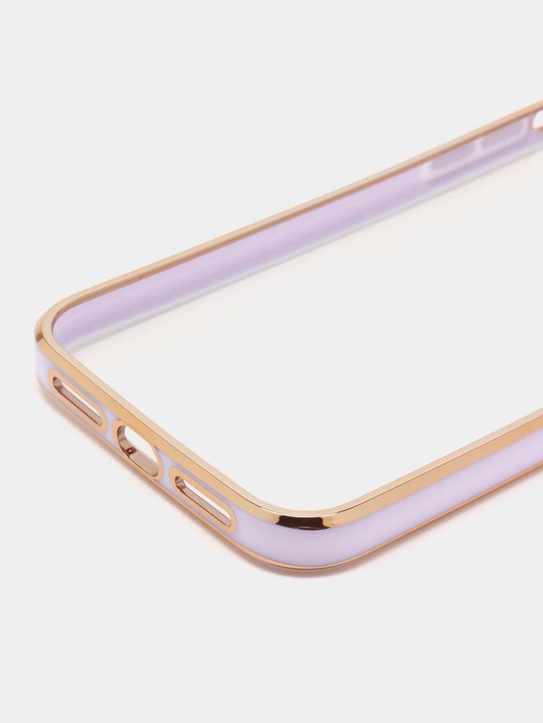 Сиреневый чехол силиконовый для iPhone 11, технология 6D