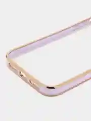 Сиреневый чехол силиконовый для iPhone 11, технология 6D