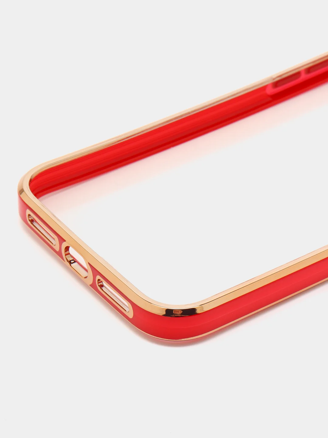 Красный чехол силиконовый для iPhone 11, технология 6D