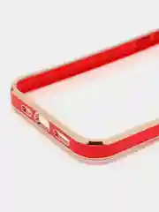 Красный чехол силиконовый для iPhone 12