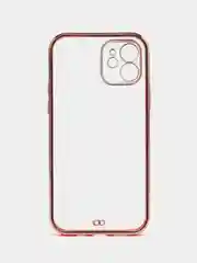 Красный чехол силиконовый для iPhone 12