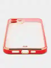 Красный чехол силиконовый для iPhone 12