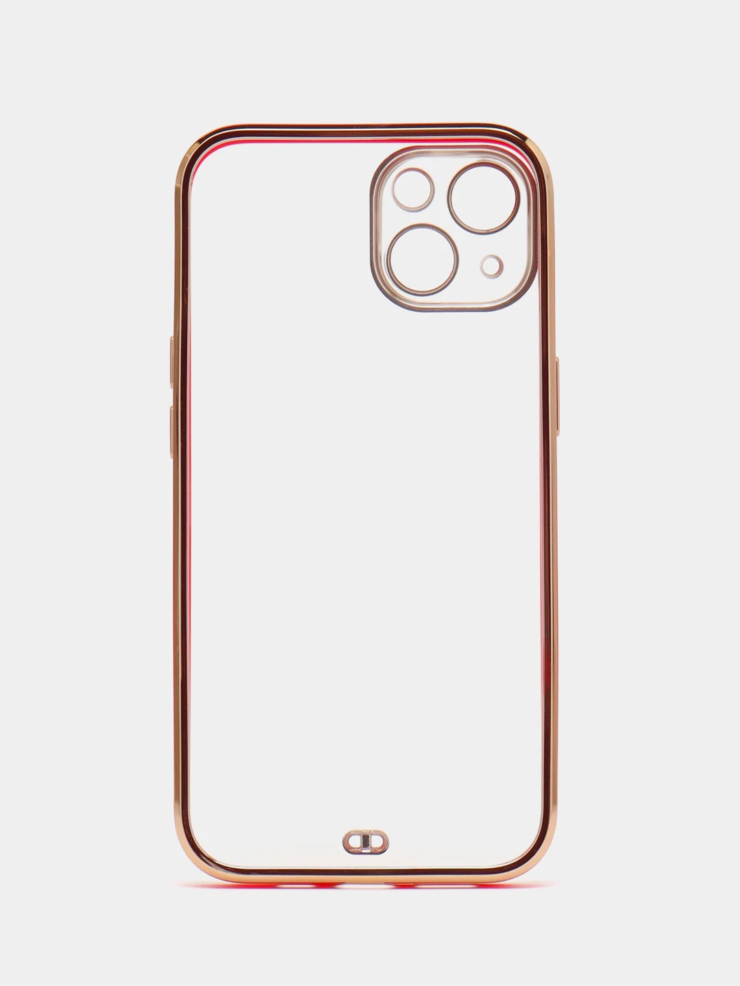 Красный мягкий силиконовый чехол для iPhone 13, технология 6D