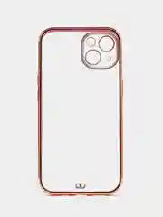 Красный мягкий силиконовый чехол для iPhone 13, технология 6D