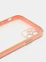 Розовый чехол силиконовый для iPhone 11, технология 6D