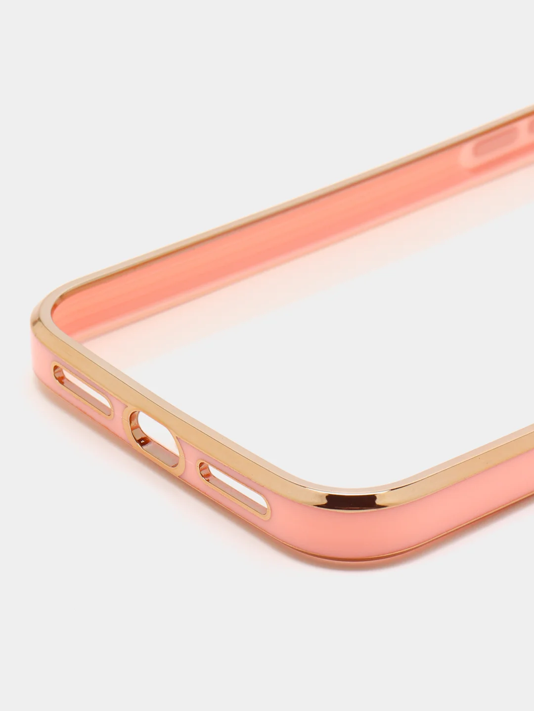Розовый чехол силиконовый для iPhone 11, технология 6D