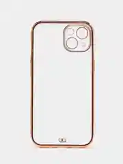 Розовый мягкий силиконовый чехол для iPhone 13, технология 6D