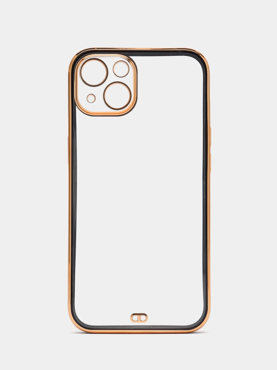 Черный мягкий силиконовый чехол для iPhone 13, технология 6D