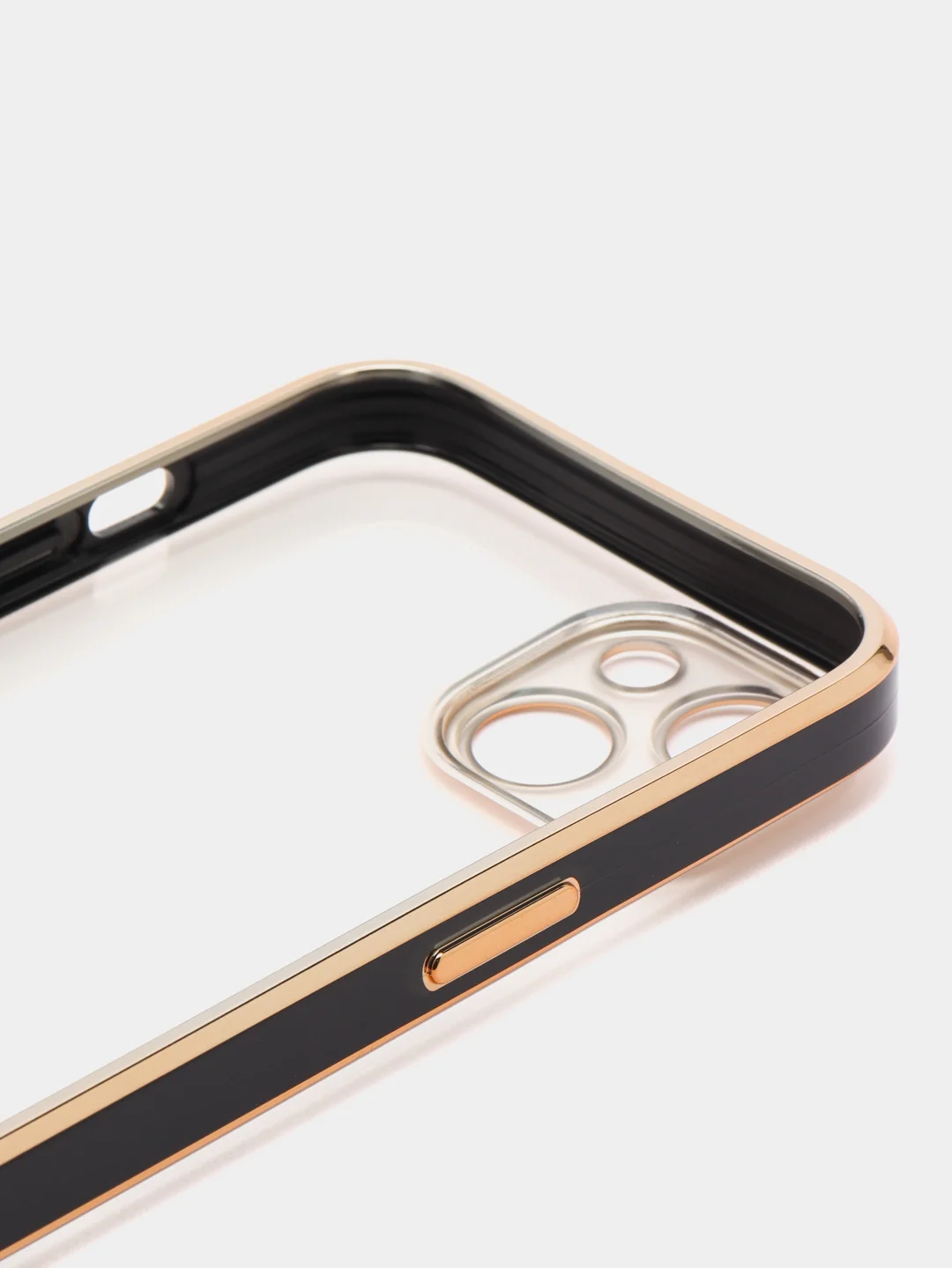 Черный мягкий силиконовый чехол для iPhone 13, технология 6D