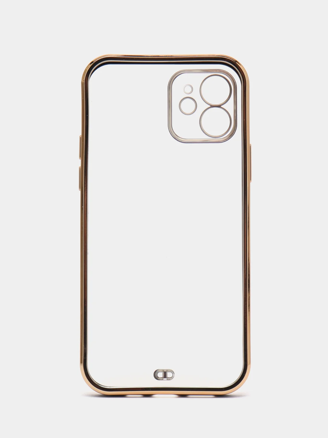 Черный чехол силиконовый для iPhone 12