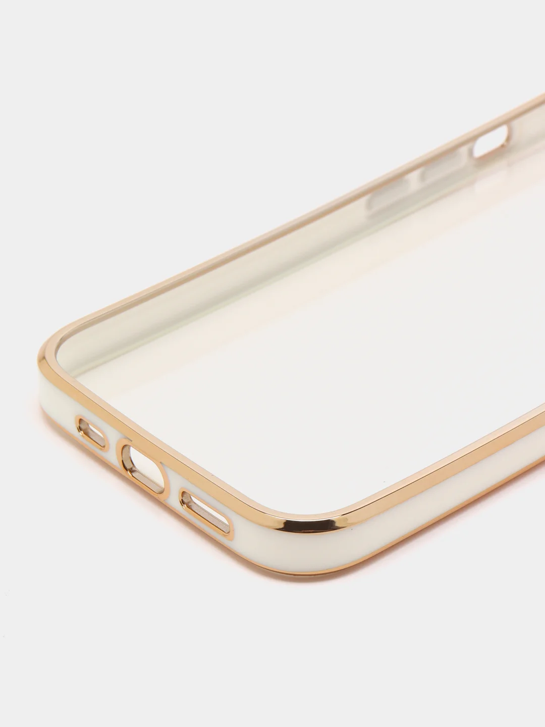 Белый мягкий силиконовый чехол для iPhone 13, технология 6D
