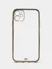 Зеленый чехол силиконовый для iPhone 11, технология 6D