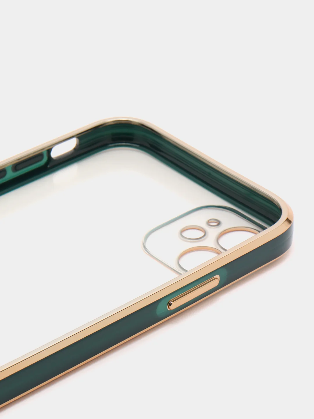 Зеленый чехол силиконовый для iPhone 11, технология 6D