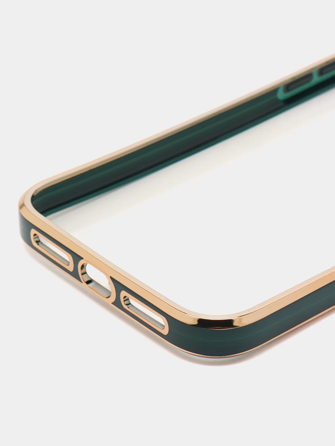 Зеленый чехол силиконовый для iPhone 11, технология 6D