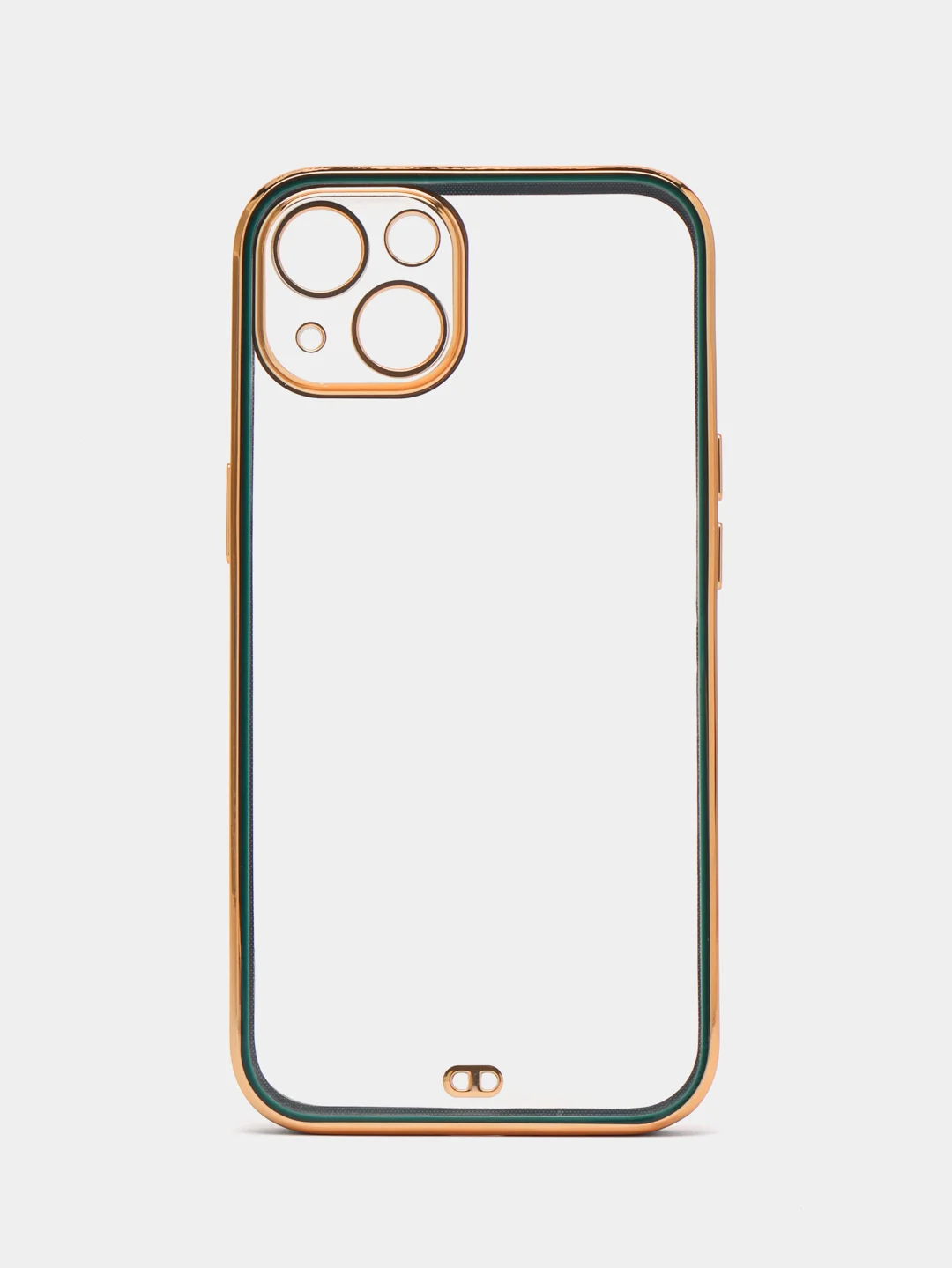 Зеленый мягкий силиконовый чехол для iPhone 13, технология 6D