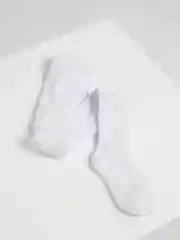 Белый колготки детские белые ажурные, хлопковые