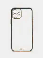 Зеленый чехол силиконовый для iPhone 12