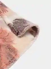 Пудровый плед бамбук
