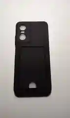 Чехол TECNO POP 6 PRO с защитой камеры и карманом для пластиковой карты