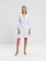 Белый платье женское осеннее "Ванесса"
