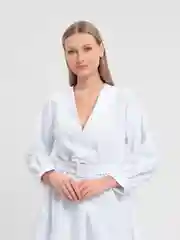 Белый платье женское осеннее "Ванесса"
