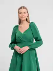 Зеленый платье вечернее "Мия"