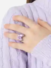 Лавандовый кольцо детское "Бабочка"