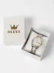Белый наручные мужские часы  OLEVS