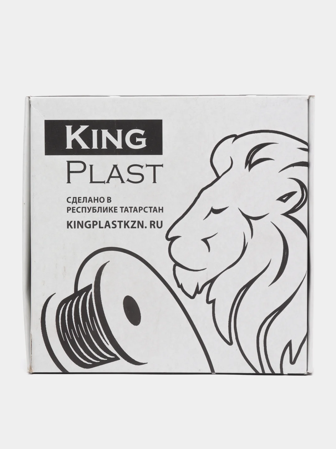 Оранжевый пластик для 3D принтера PETG KingPlast, 1 кг