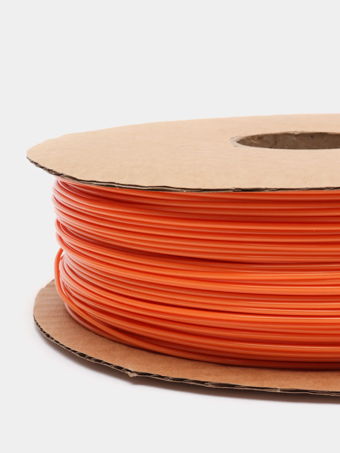 Оранжевый пластик для 3D принтера PETG KingPlast, 1 кг