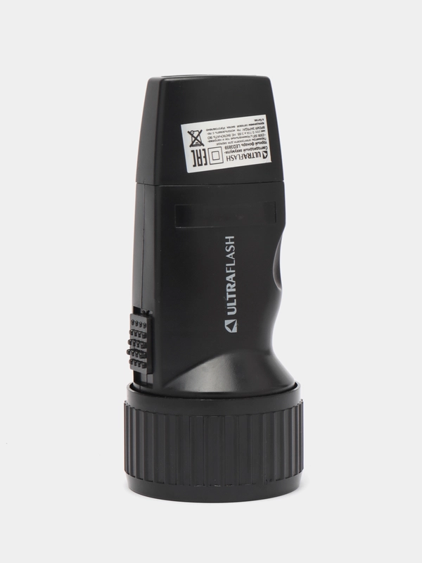 Аккумуляторный фонарь, ручной, Ultraflash, до 30 м, 220 V