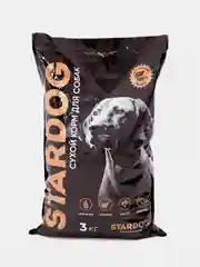 STARDOG, Корм с говядиной 3 кг для собак средних и крупных пород