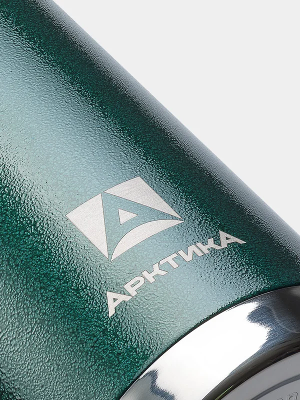 Термос с ситечком Арктика, 2 чашки в комплекте, объем 0,9 л