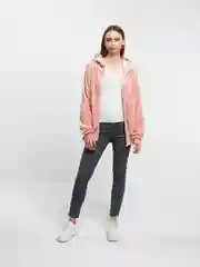 Розовый толстовка женская с капюшоном