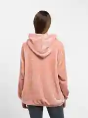 Розовый толстовка женская с капюшоном