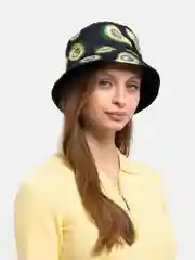 Зеленый панама двусторонняя