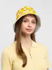 Желтый женская панама "Ромашка"