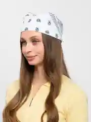 Прозрачный хлопковый платок, бандана
