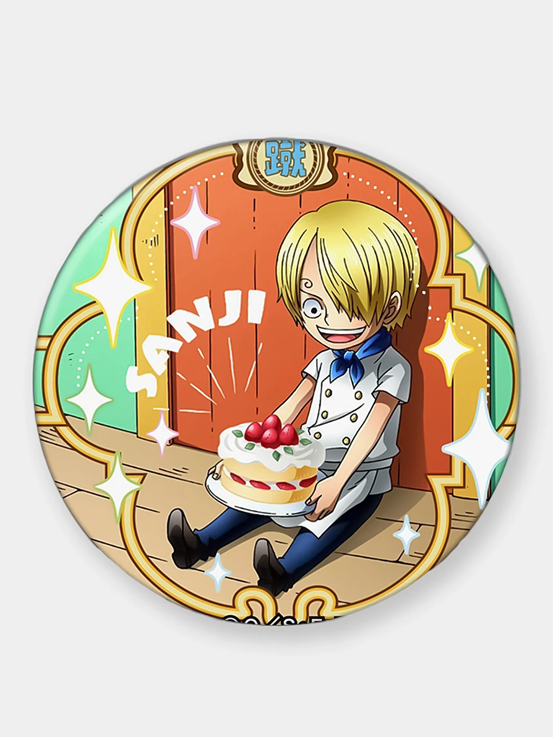 Манго пин на булавке по аниме "One Piece", 58 мм mg