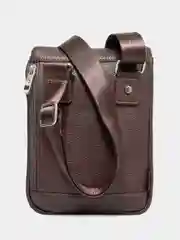 Коричневый сумка мужская из искусственной кожи, Pellecon